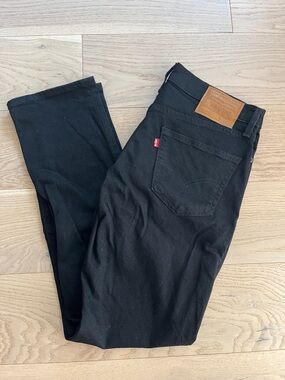 Levi's 511 Black Slim Straight Men's Jeans 32W 32L